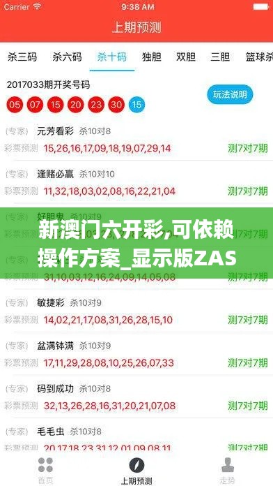新澳门六开彩,可依赖操作方案_显示版ZAS13.83
