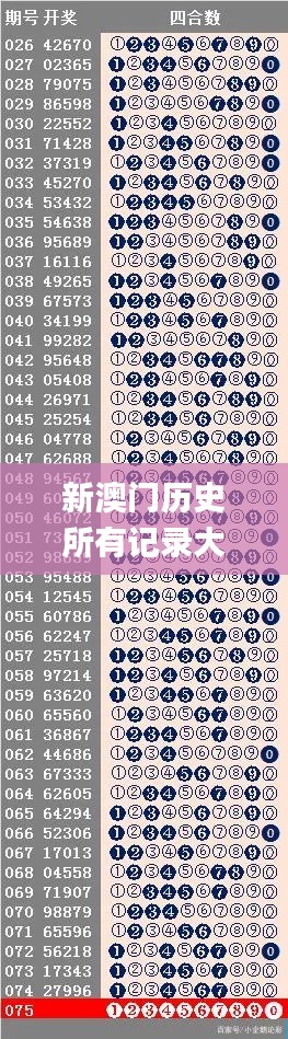 新澳门历史所有记录大全,真实解析数据_探索版8.987