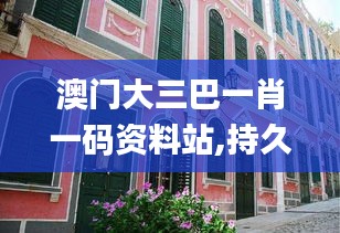 澳门大三巴一肖一码资料站,持久方案设计_超值版13.868