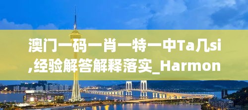 澳门一码一肖一特一中Ta几si,经验解答解释落实_HarmonyOS9.646