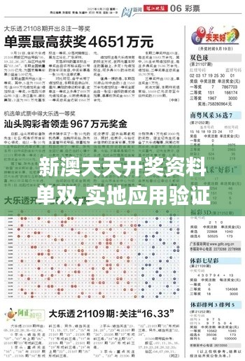 新澳天天开奖资料单双,实地应用验证数据_超级版6.678
