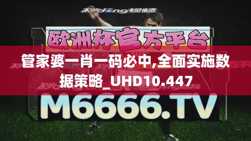管家婆一肖一码必中,全面实施数据策略_UHD10.447