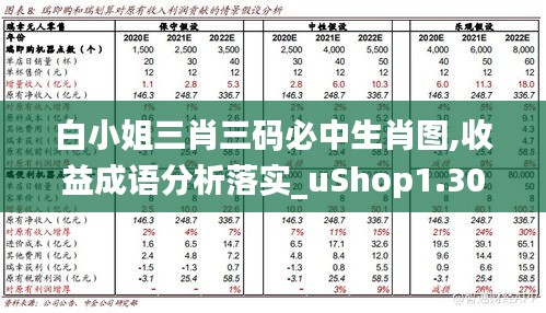 白小姐三肖三码必中生肖图,收益成语分析落实_uShop1.307