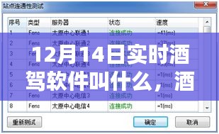 12月14日实时酒驾检测软件使用指南及酒驾检测软件功能解析