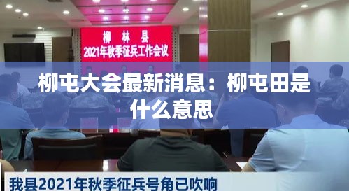 柳屯大会最新消息：柳屯田是什么意思 