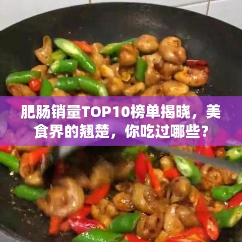 肥肠销量TOP10榜单揭晓，美食界的翘楚，你吃过哪些？