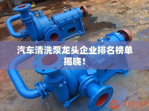 汽车清洗泵龙头企业排名榜单揭晓！