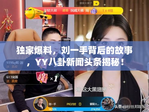 独家爆料，刘一手背后的故事，YY八卦新闻头条揭秘！