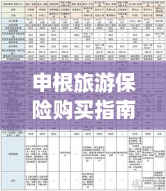 申根旅游保险购买指南，攻略全解析