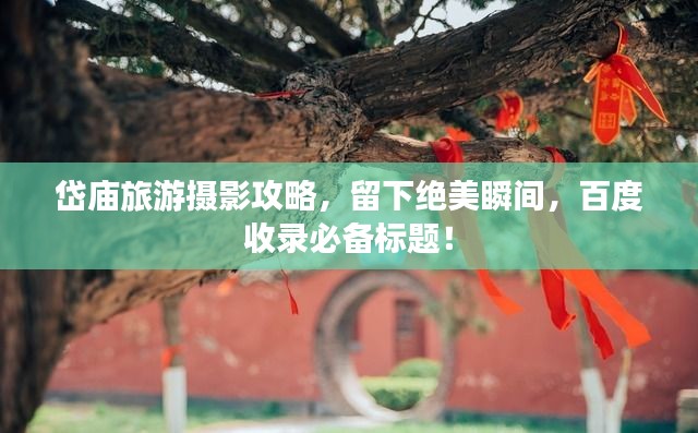 岱庙旅游摄影攻略，留下绝美瞬间，百度收录必备标题！