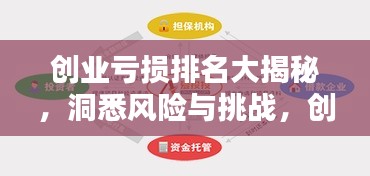 创业亏损排名大揭秘，洞悉风险与挑战，创业之路需谨慎