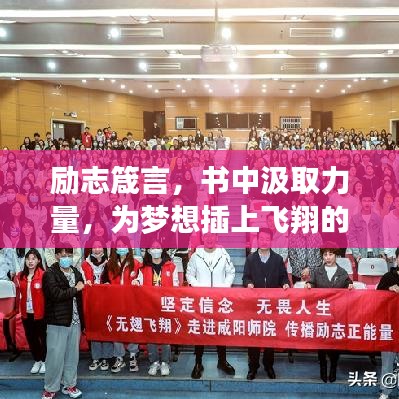 励志箴言，书中汲取力量，为梦想插上飞翔的翅膀