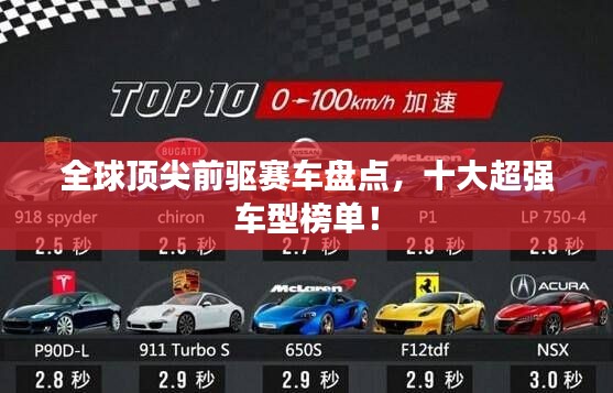 全球顶尖前驱赛车盘点，十大超强车型榜单！