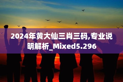 2024年黄大仙三肖三码,专业说明解析_Mixed5.296