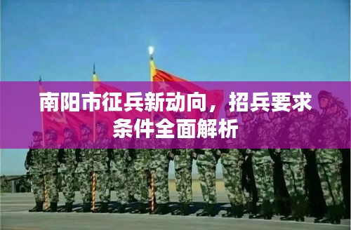 南阳市征兵新动向，招兵要求条件全面解析