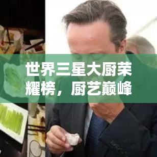世界三星大厨荣耀榜，厨艺巅峰的实力与荣耀探索