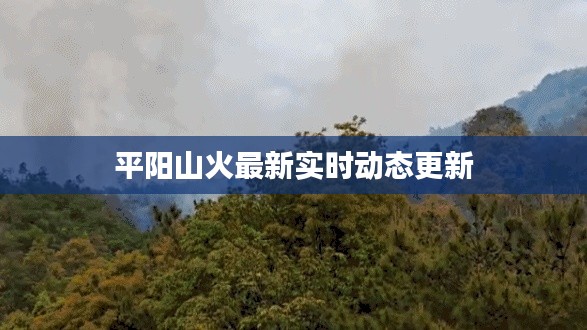 平阳山火最新实时动态更新
