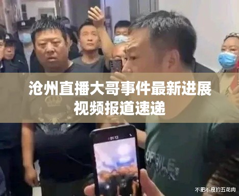 沧州直播大哥事件最新进展视频报道速递