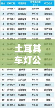 土耳其车灯公司排名揭晓，行业领军者榜单出炉！